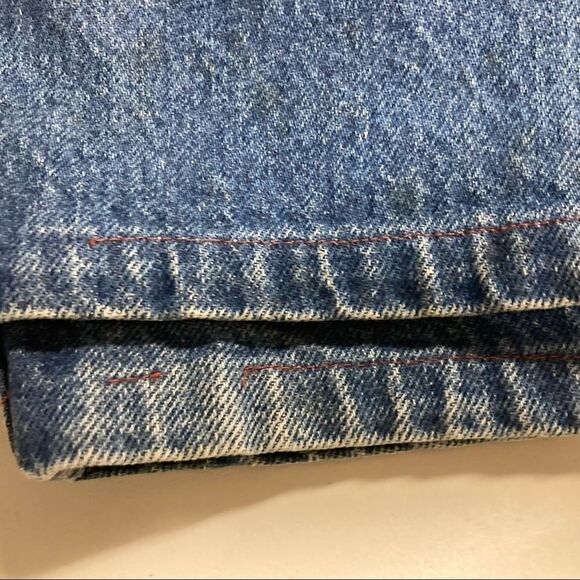 VINTAGE LEVI’S,Men’s Orange Tag, 42/32, hand measures 38X27.5, Blue, Rise 13”, - Picture 6 of 14
